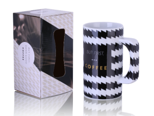 Kubek porcelanowy XXL - But First, Coffee