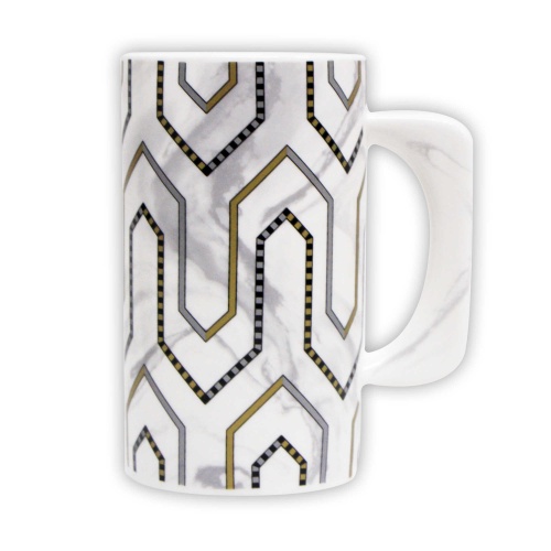 kubki porcelanowe art deco