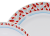 Zastawa z porcelany obiadowa