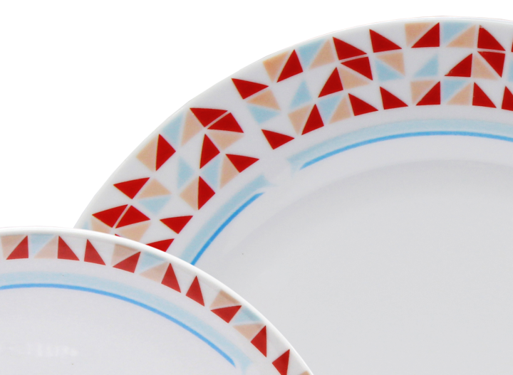 Zastawa z porcelany obiadowa