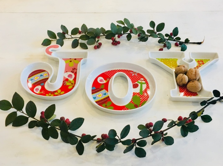 talerzyki bożonarodzeniowe porcelana