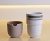 porcelanowy kubek retro 360ml