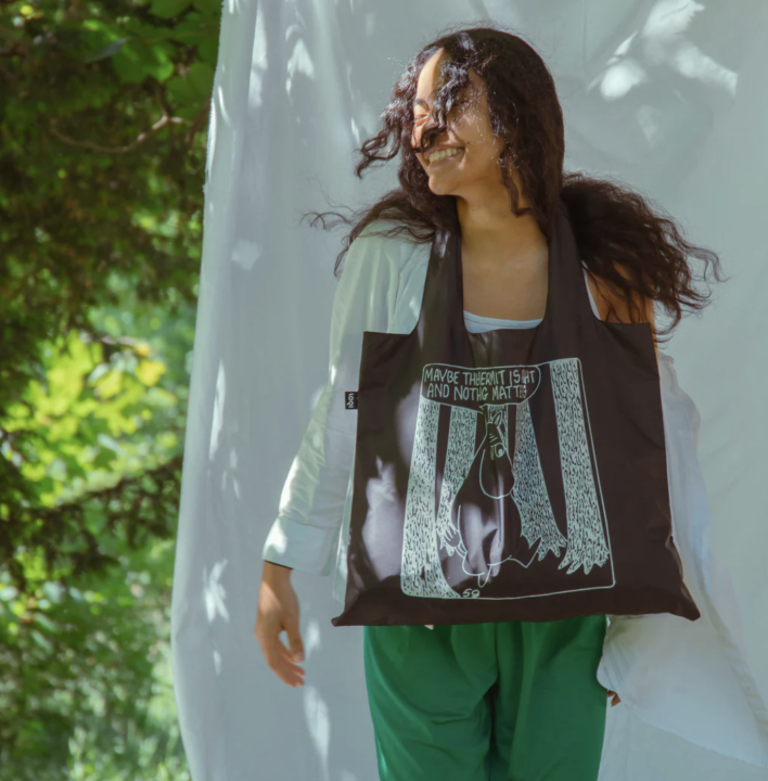 Foolded water resistant bag