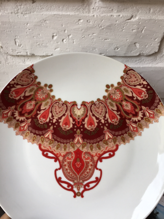 Serwis obiadowy kawowy z porcelany