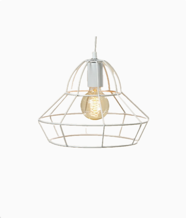 Lampa sufitowa Diamond biała 30,5cm
