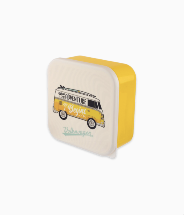 Zestaw 3 pudełek śniadaniowych Volkswagen Camper Bus Surfing