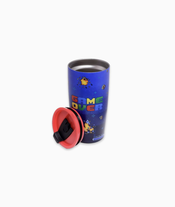 KUBEK TERMICZNY GAME OVER gamingowy dla gracza 550ml