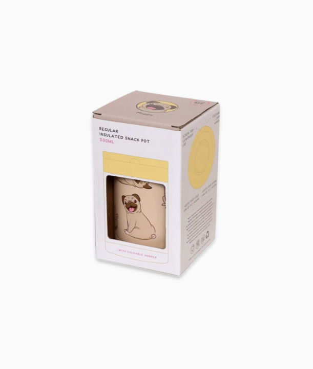 Termos pojemnik termiczny pies Mops 500ml