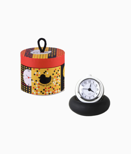 Zegar kaczka porcelana