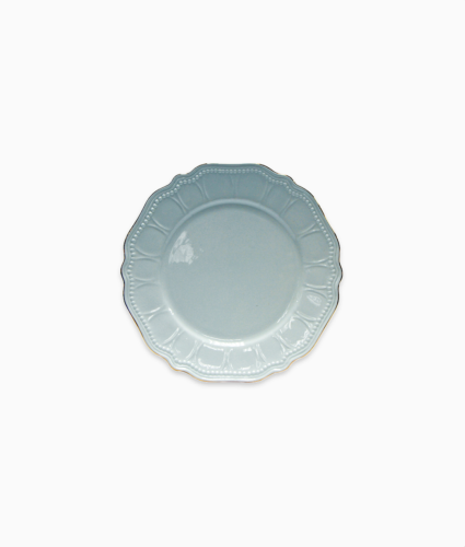 Klasyczne talerzyki złocona porcelana