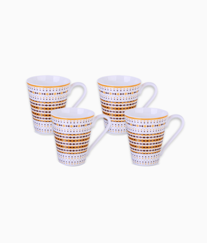 kubki porcelanowe drobny wzór