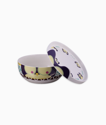 miseczka porcelanowa sowa