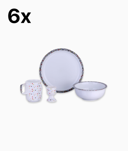 Zestaw śniadaniowy porcelana