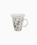 Kubek retro z porcelany rysunki