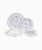 Zastawa Obiadowa dla 6 osób z kremowej Porcelany- Turin