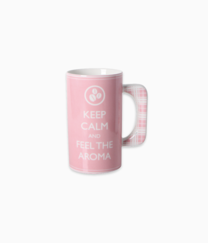 Kubek porcelanowy XXL - Keep Calm And Feel The Aroma