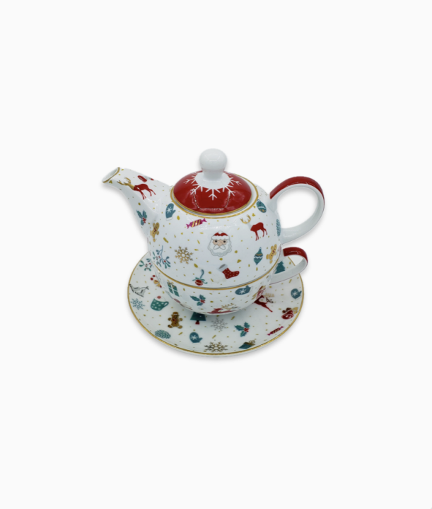 Swiąteczny czajniczek tea for one