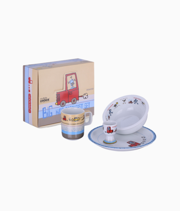 Naczynia dla chłopca porcelana