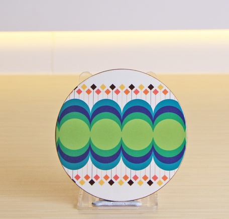 kubki retro zielone