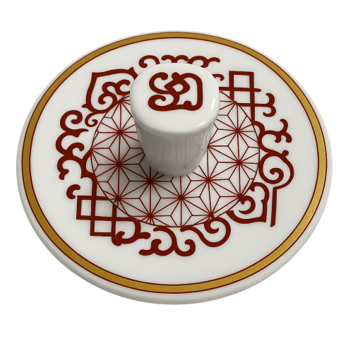 Wieczko pokrywka porcelanowa