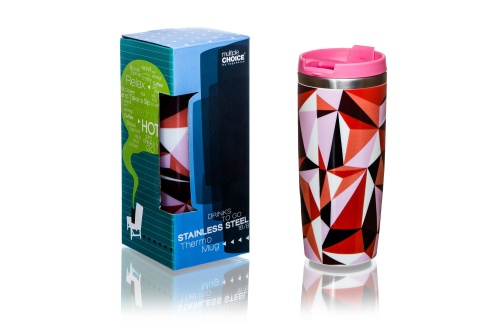 Kubek termiczny 350ml Klejnoty Czerwone