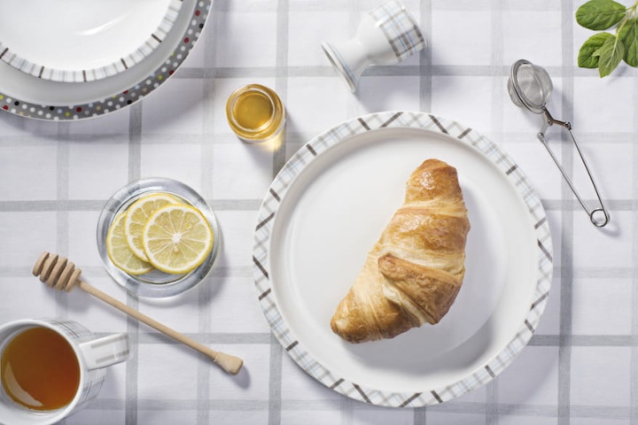 zastawa śniadaniowa, serwis śniadaniowy dla pary